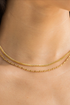 Double Barrel Necklace